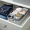 Simplify Storage Shelf Tote, 12-63/64 in L, 6-11/16 in W, 12-63/64 in H, Gray, Plastic 26612-GREY - alternate 4